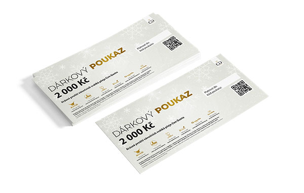 Dárkové poukazy